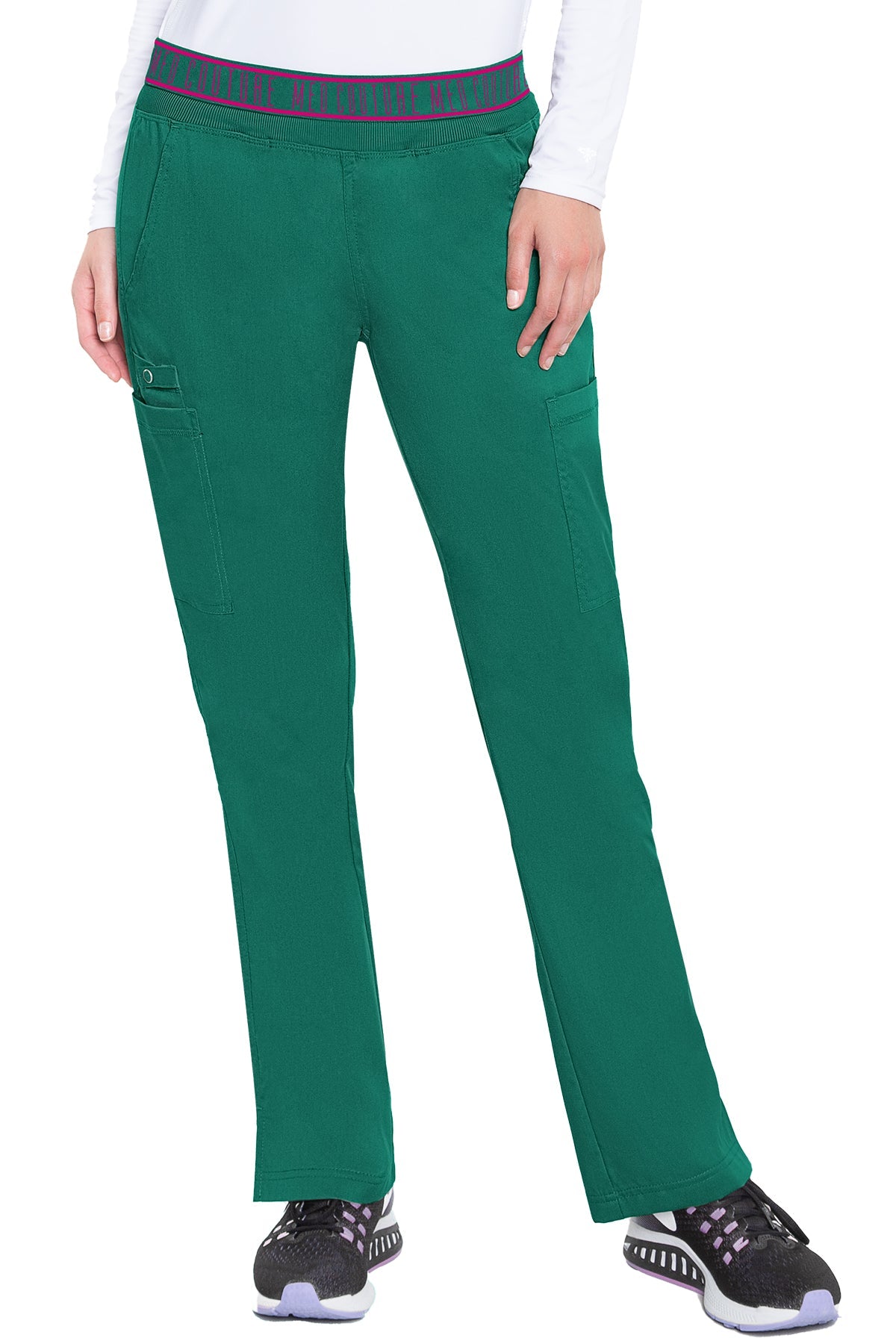 Med Couture 7739 YOGA 2 CARGO POCKET PANT (Size: XS/T-XL/T)