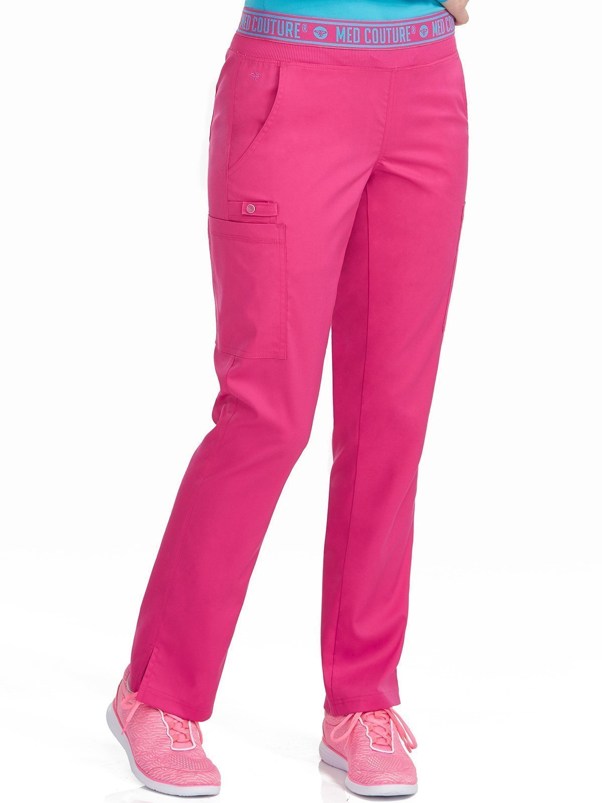 Med Couture 7739 YOGA 2 CARGO POCKET PANT (Size: XS/T-XL/T)