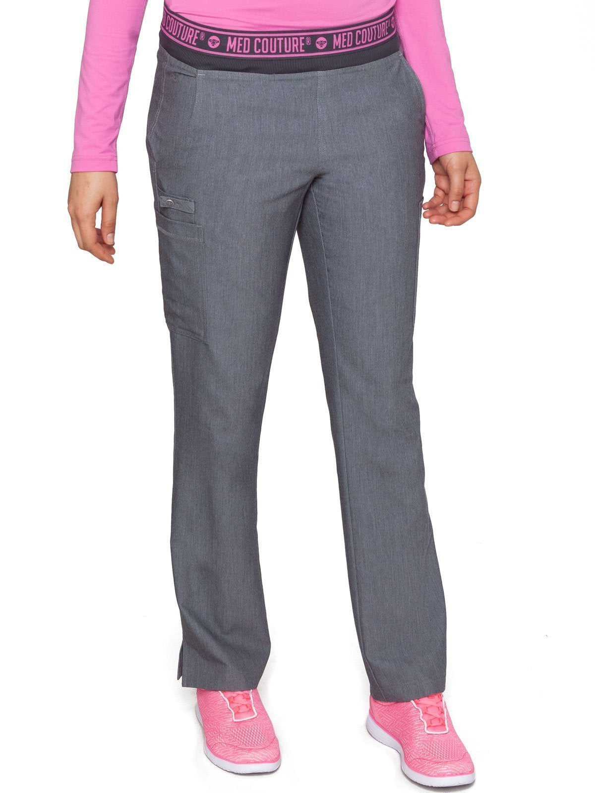 Med Couture 7739 YOGA 2 CARGO POCKET PANT (Size:XS-5X)