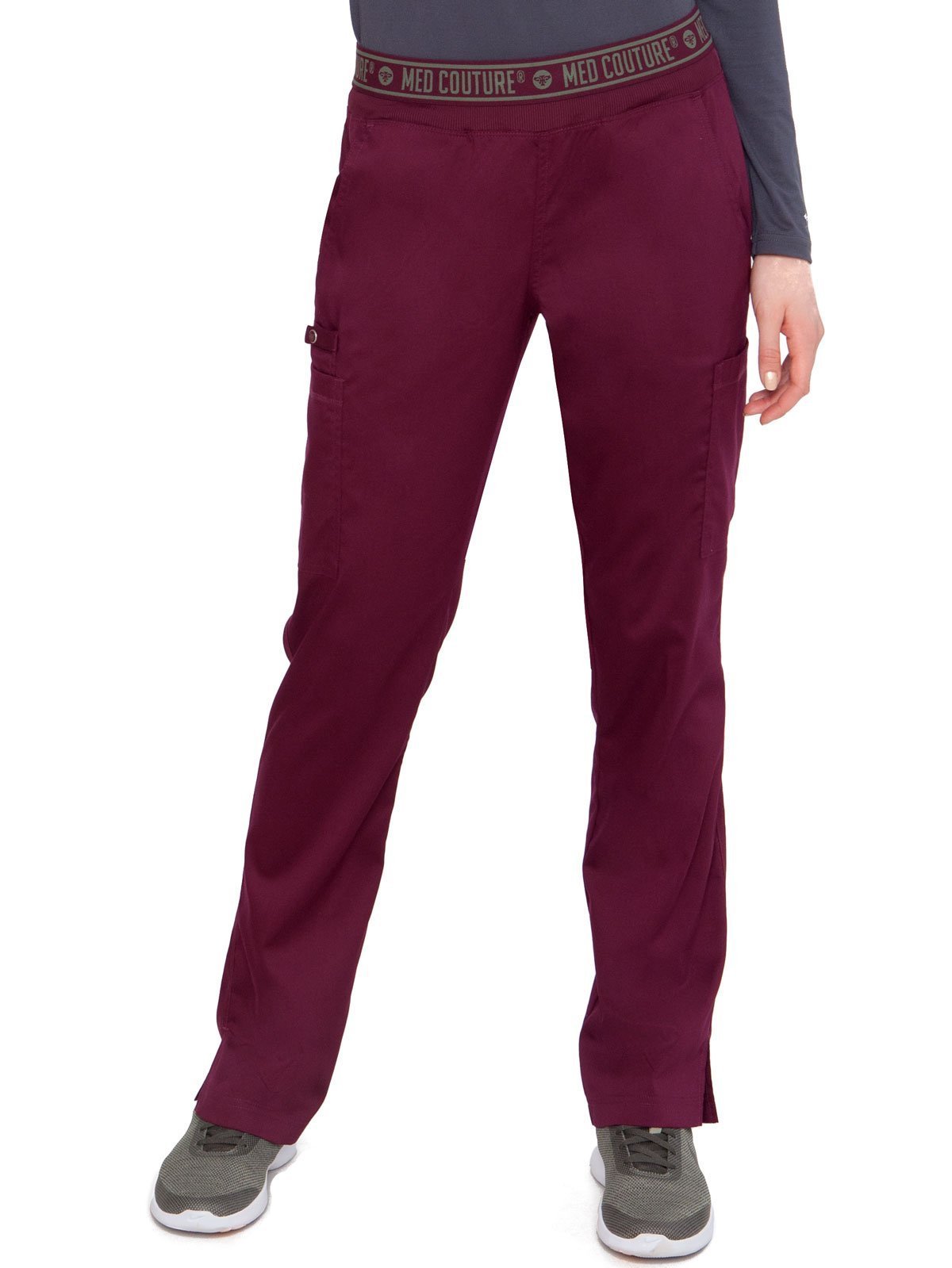 Med Couture 7739 YOGA 2 CARGO POCKET PANT (Size:XS-5X)