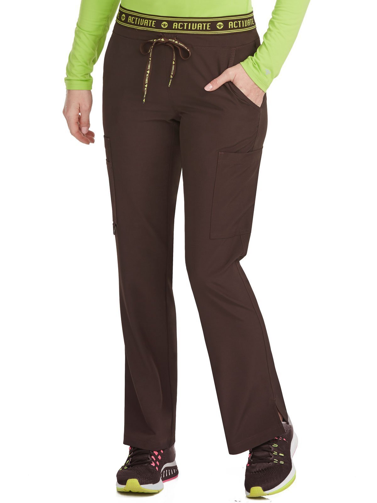 Med Couture 8758 YOGA 2 CARGO POCKET PANT(SIZE: XS/T-XL/T)