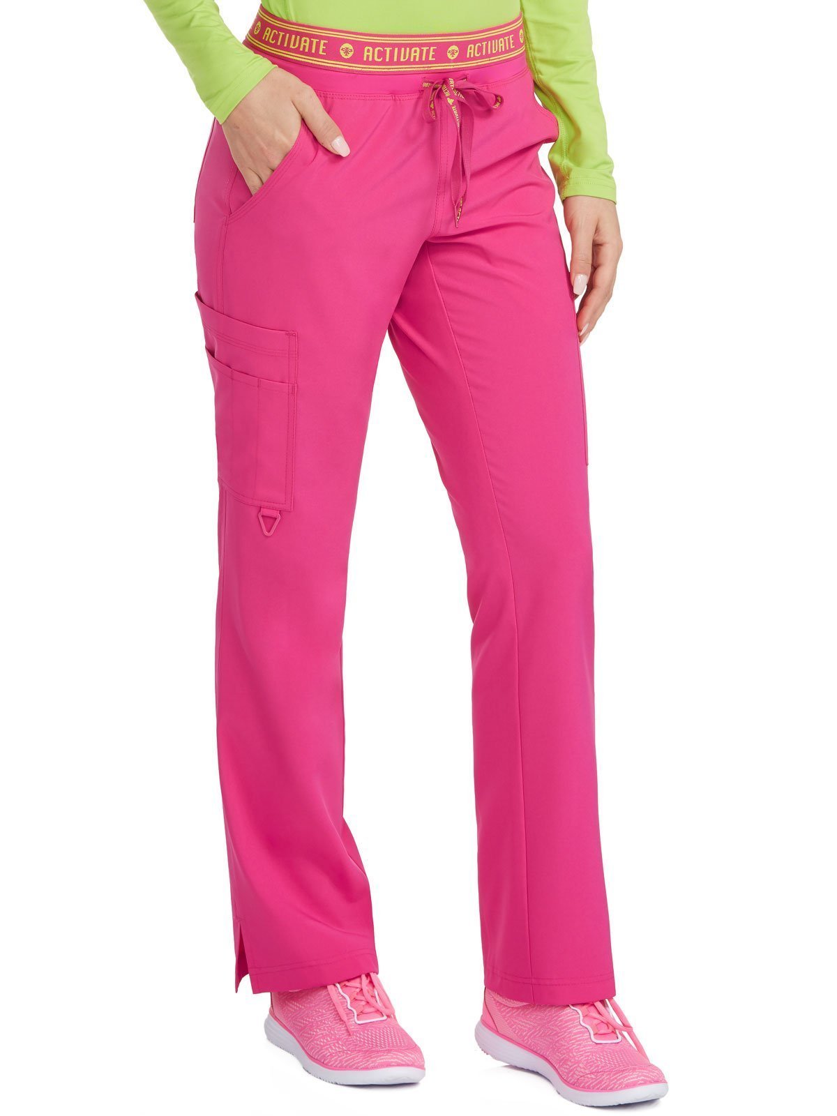 Med Couture 8758 YOGA 2 CARGO POCKET PANT(SIZE: XS/P-XL/P)